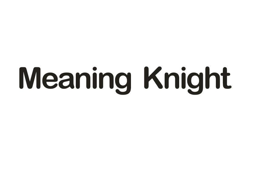 MEANING KNIGHT